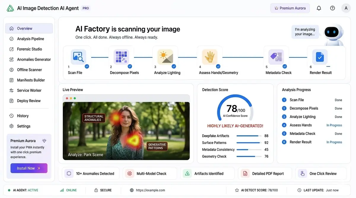 AI bug bite identifier Game Master — example of the AI tool dashboard software